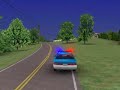3d Police Car Crash Accident