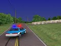 3d Police Car Crash Accident 3d Police Car Crash Accident