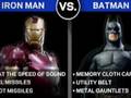 IRON MAN VS. THE DARK KNIGHT