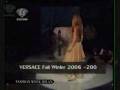 Natasha poly walks for Versace