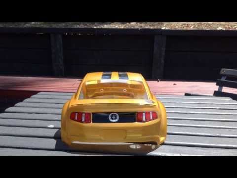 how to paint rc body shell