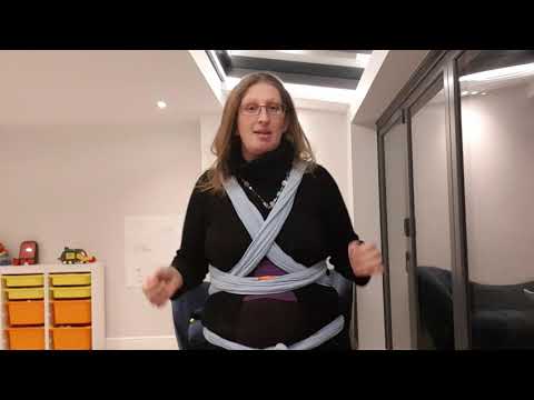 moby wrap hip hold youtube