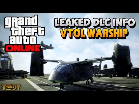 GTA 5 DLC - VTOL Warship, Horses & Yachts Leaked GTA 5 DLC