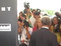 walking the black carpet. 7/14/08
