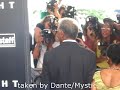 walking the black carpet. 7/14/08
