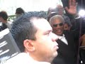 walking the black carpet. 7/14/08