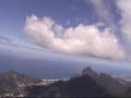 Flying over Cristo Redentor (corcovado)
