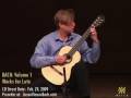 videos de Jason Vieaux:  Bach BWV 998, Prelude