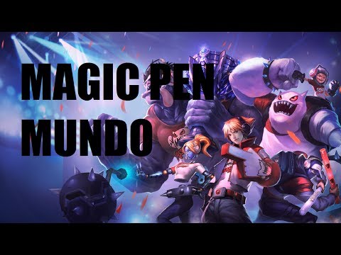 mundo - Playing League of Legends as Mundo Masteries: 21/9/0 Runes: magic pen marks armor seals ap quints ap/lvl glyphs (i think) Sign up for league: http://tinyurl....