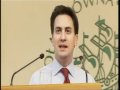 Ed Miliband, British Secretary of State for Energy and Climate Change part 1