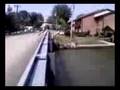 front flip off bridge at indian lake