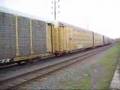 Norfolk Southern 11J with 102 Autoracks at Reduced Speed!
