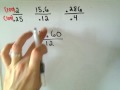 Arithmetic Basics: Dividing Decimals