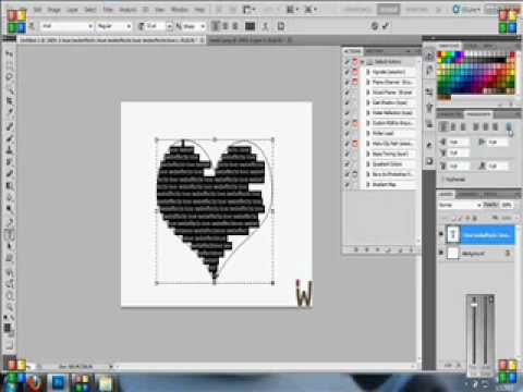 how to fit type into a shape in photoshop