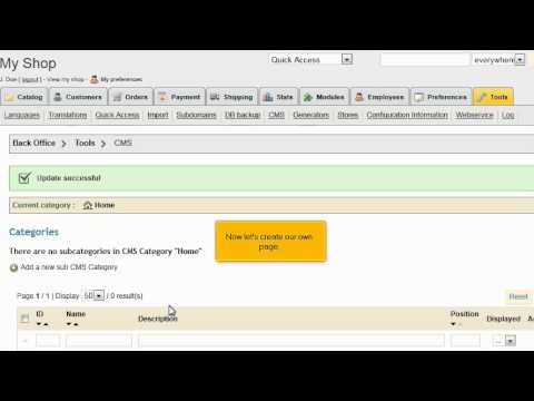 how to use prestashop