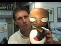Large Daruma Buddhist Kokeshi - Japanese Zen Bodhidarma