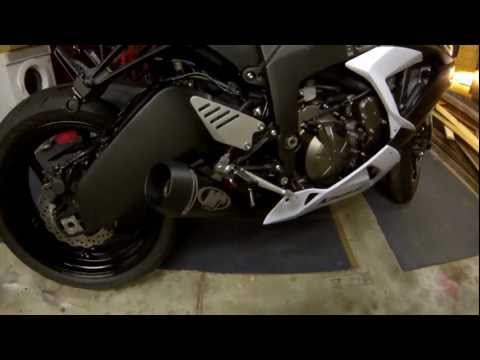 how to remove zx6r exhaust