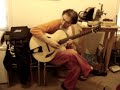 Pierre Bensusan playing his new Greenfield archtop!