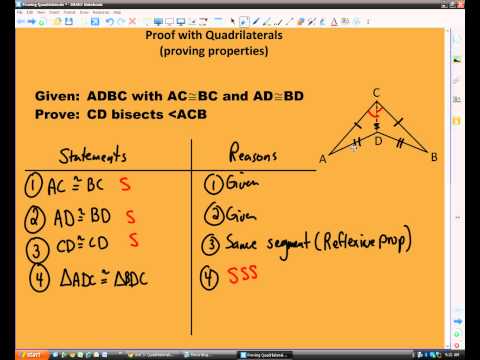how to prove quadrilaterals are similar