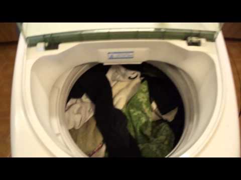 how to drain haier washing machine