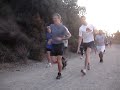 Coyote Running - the SoCal Coyotes hit the trail early for a Westridge sunrise