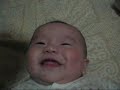Cute baby boy laughing - part 1