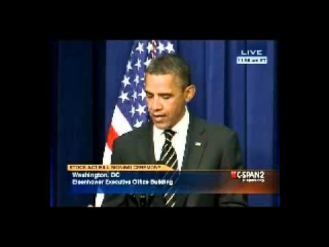 President Obama Signs the STOCK Act CREW was there