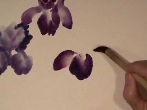 how to paint by brush