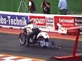 Supertwin topgas drag race Hockenheim 2001 Gerd Caspari.