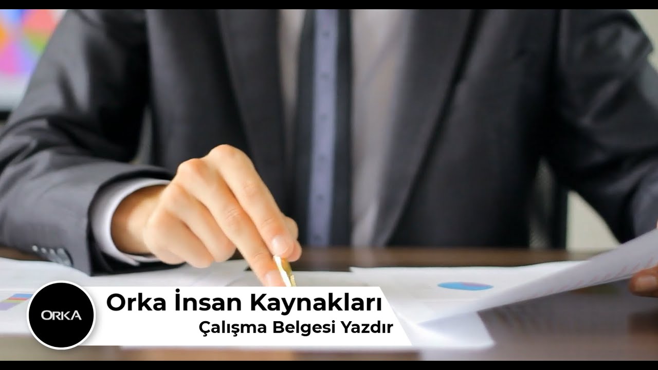 Çalışma Belgesi Yazdırma