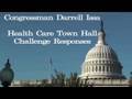 Congressman Issa Responds to Constituent Health Care Reform Questions