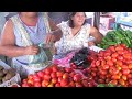 Open air market(mercado) in Santa Tecla-San Salvador