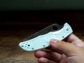 Knife Review : Spyderco Endura (White FRN Scales)