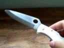 Knife Review : Spyderco Endura (White FRN Scales)