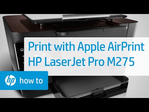 how to sync hp printer to ipad