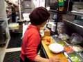 Pat's mom in the kitchen