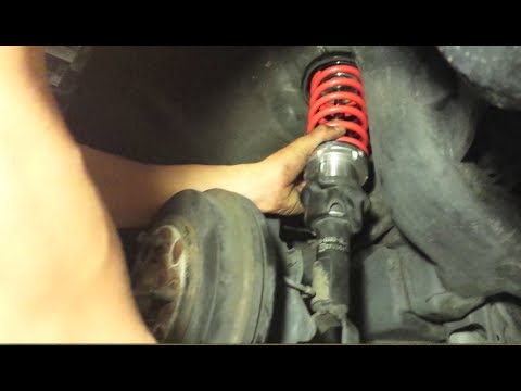 how to fit lowering springs astra h