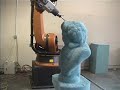Sculpting a Large Bust of Bethoven Sculpting a Large Bust of Bethoven
