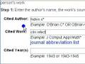 Cited Reference Searching