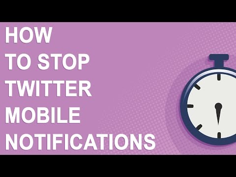how to turn twitter notifications on