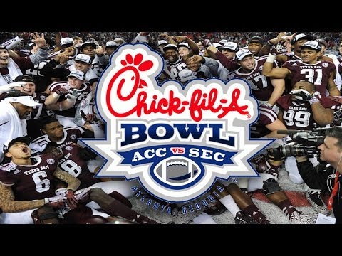 Texas A&M Chick-fil-A Bowl Highlights vs Duke 12-31-2013 á´´á´°
