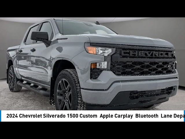 2024 Chevrolet Silverado 1500 Custom | Apple Carplay in Cars & Trucks in Saskatoon
