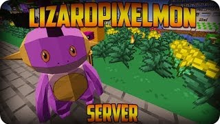 Pixelmon Server! Minecraft Pokemon - Lizard Pixelmon Server Ep 2- PREPARING FOR THE GYM BATTLE!