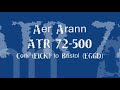 aer arann atr 72-500 cork to bristol stormy weather - flown in fsx