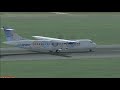 aer arann atr 72-500 cork to bristol stormy weather - flown in fsx