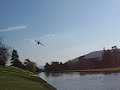 RAF Hercules buzzing Chatsworth fountain RAF Hercules buzzing Chatsworth fountain