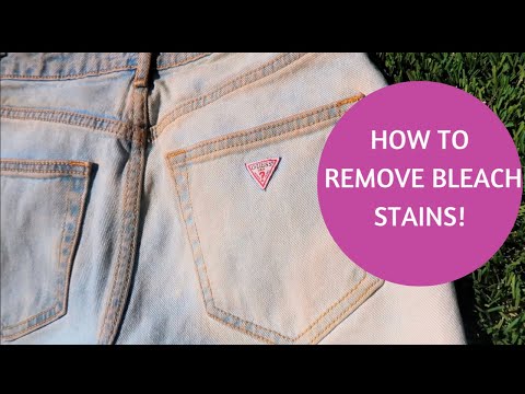 video-linktoworks-How To Remove Bleach Stains Out Clothes/Jeans |How To...