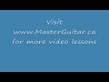 How to Play Cleveland Rocks on Guitar MasterGuitar.ca