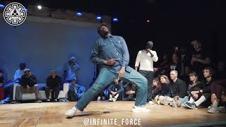 Monsta Pop vs Iron Mike – INFINITE POPPING 2019 STYLES&CONCEPTS SECOND STAGE