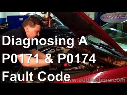 How to Diagnose OBD II Fault Codes P0171 and P0174 Leaking Intake and EGR Valve (06 Ford Freestyle)